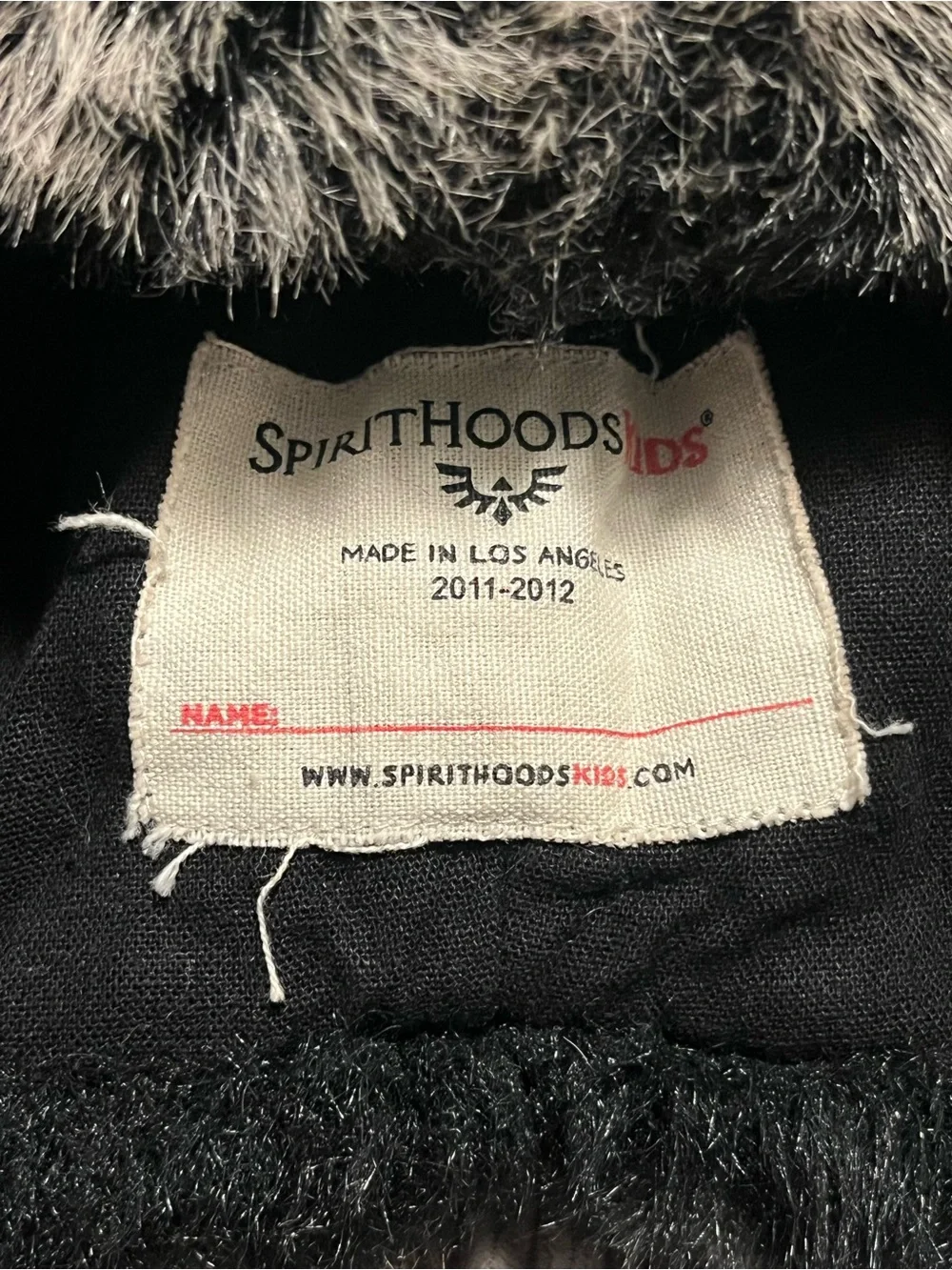 Spirithoods KIDS Grey Wolf hood